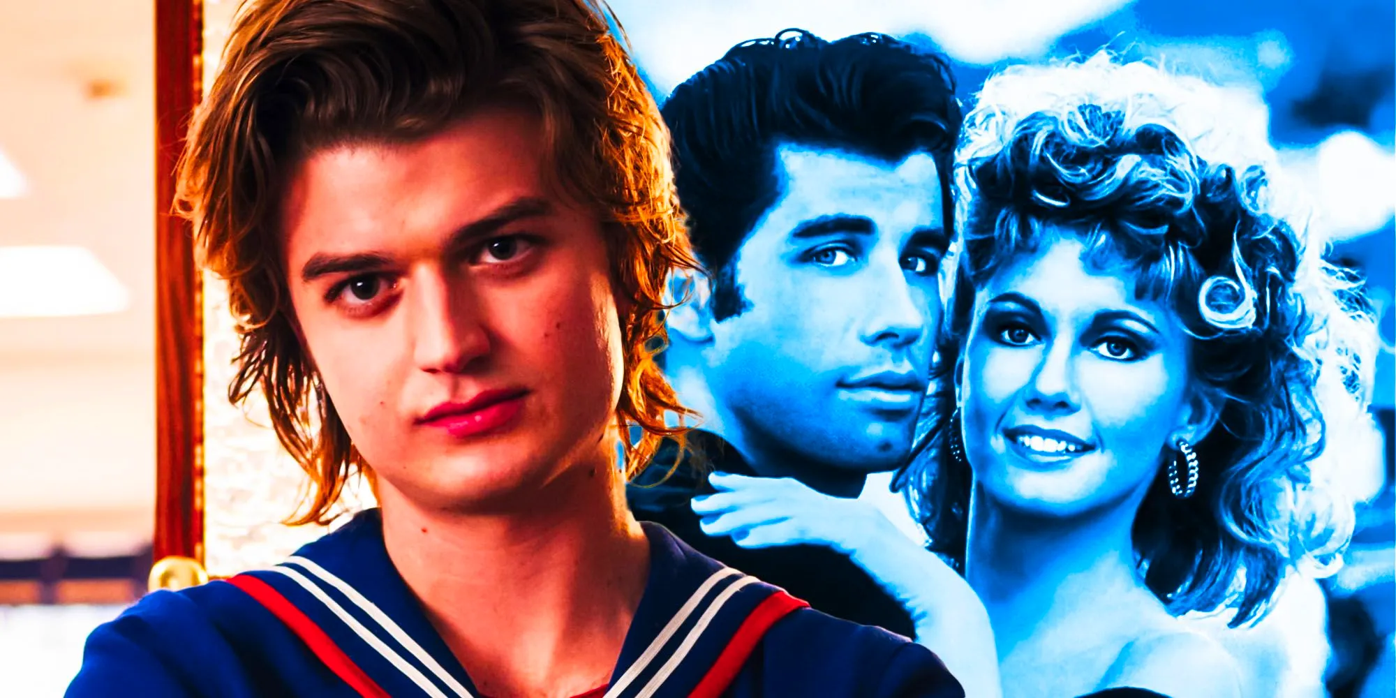 Joe keery Stranger things recasting grease in 2020s Image