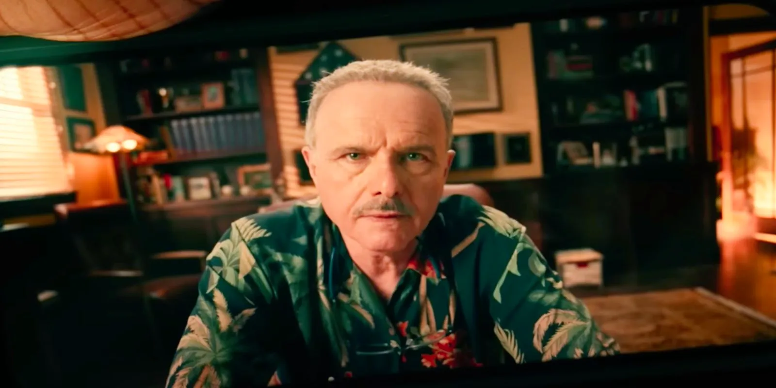 Joe Pantoliano as Captain Howard posthumously speaking into a video in Bad Boys 4 Image