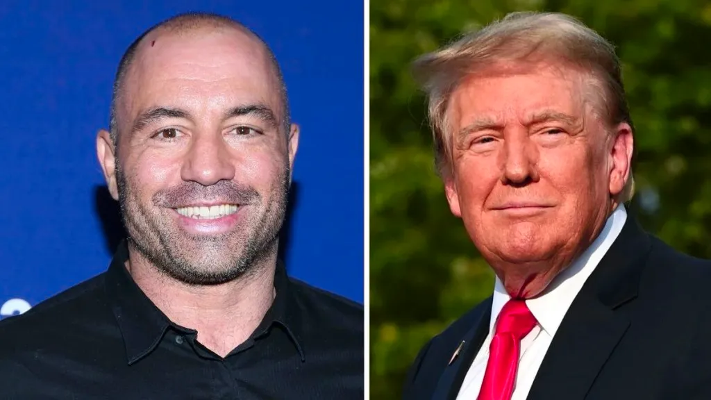 Joe Rogan Endorses Donald Trump a Week After Postponing Kamala Harris Interview Image