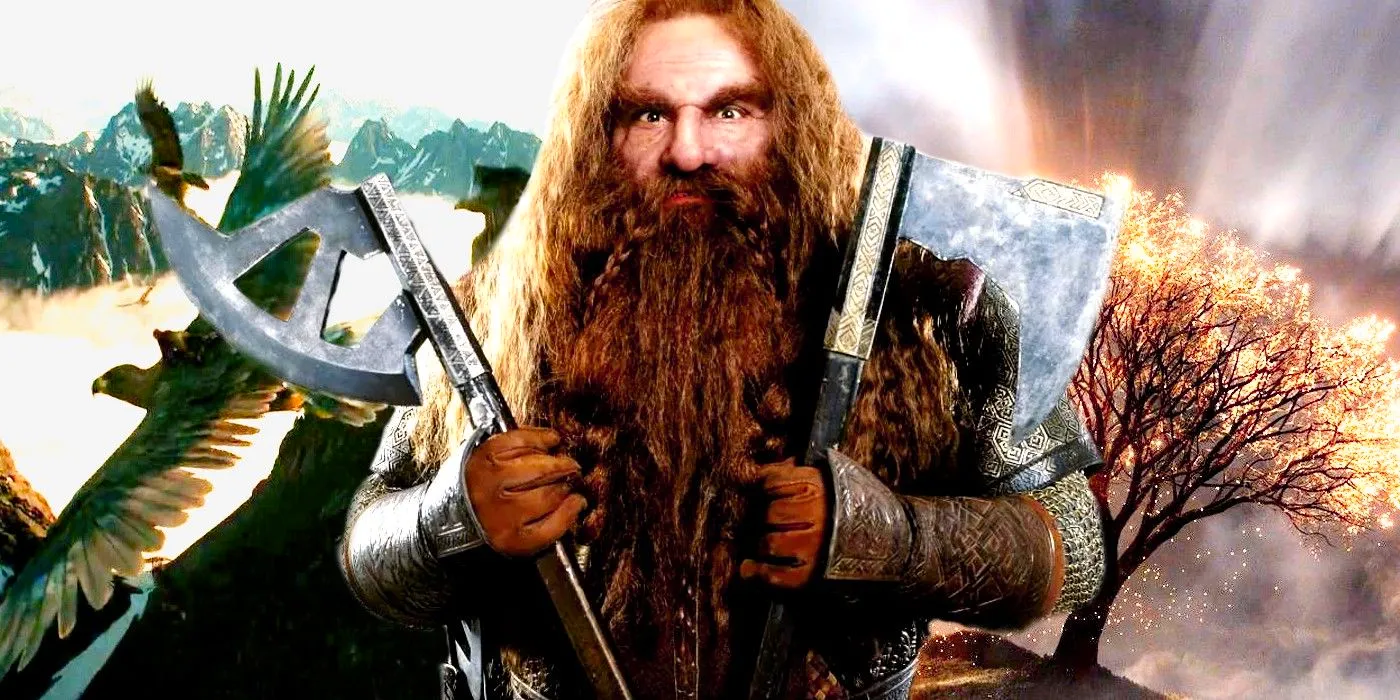 John Rhys Davies as Gimli in The Lord of the Rings Eagles in the Hobbit and Morgoth in Rings of Power Image