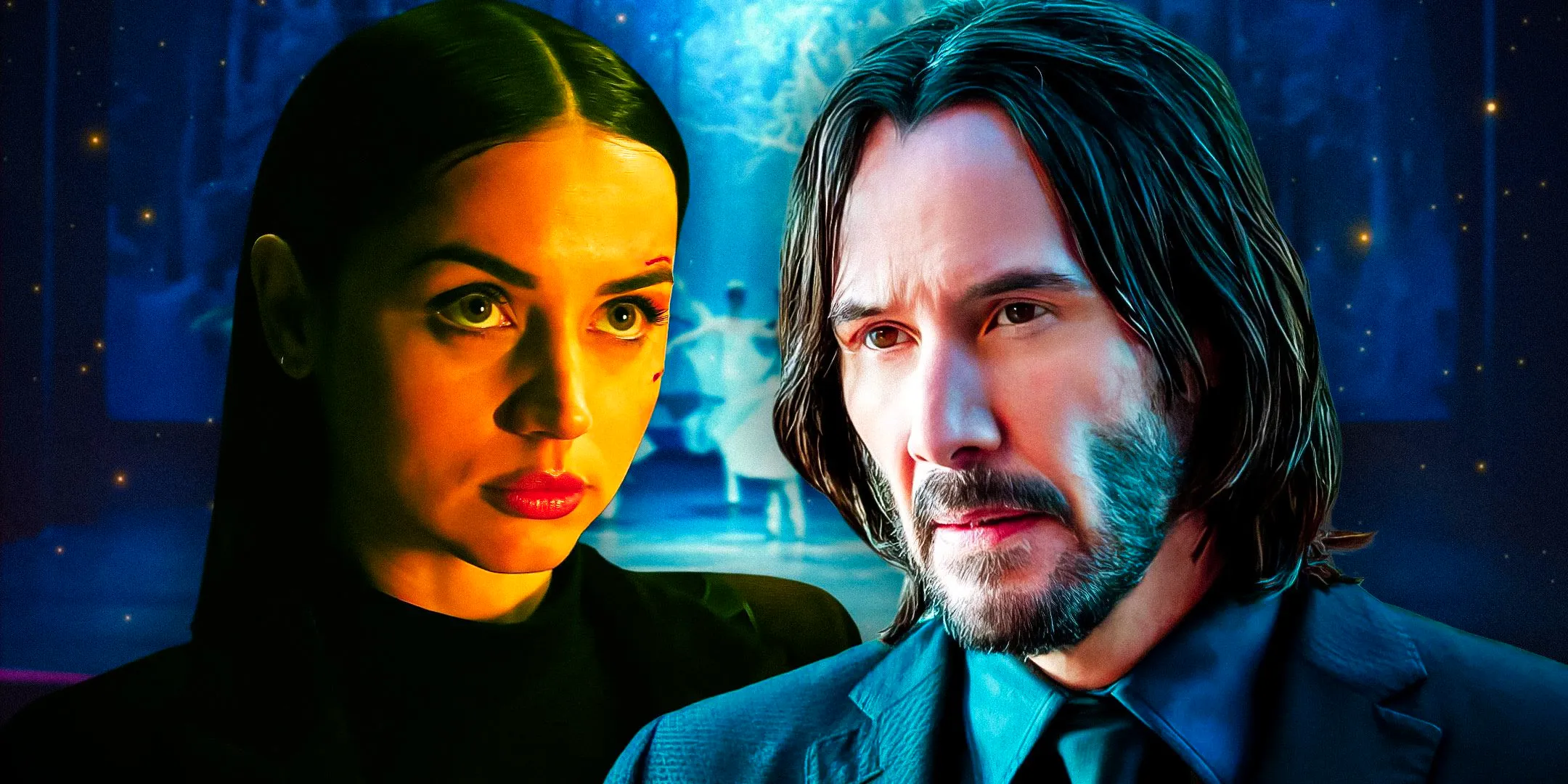 John Wick and Eve from The John Wick Franchise Image