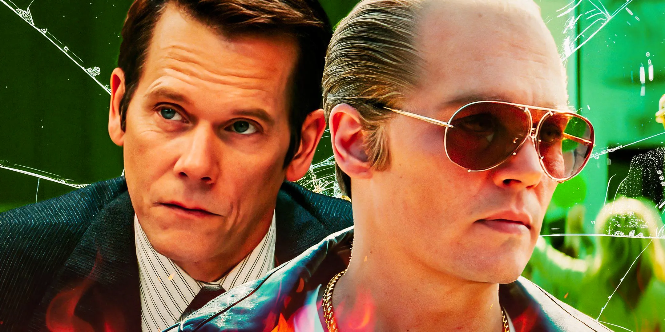 Johnny Depp and Kevin Spacey in Black Mass Image