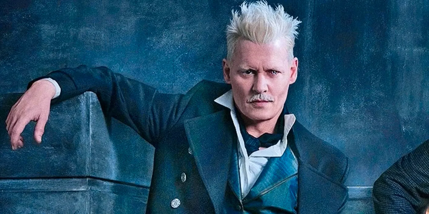 Johnny Depp as Gellert Grindelwald in Fantastic Beasts. Image