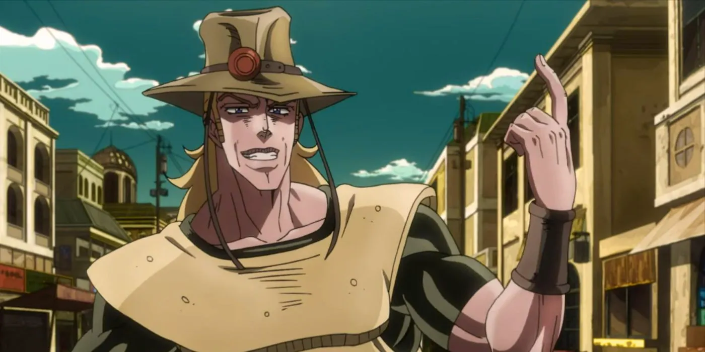 Jojo's Bizarre Adventure: Hol Horse appears in Emperor and the Hanged Man. Image