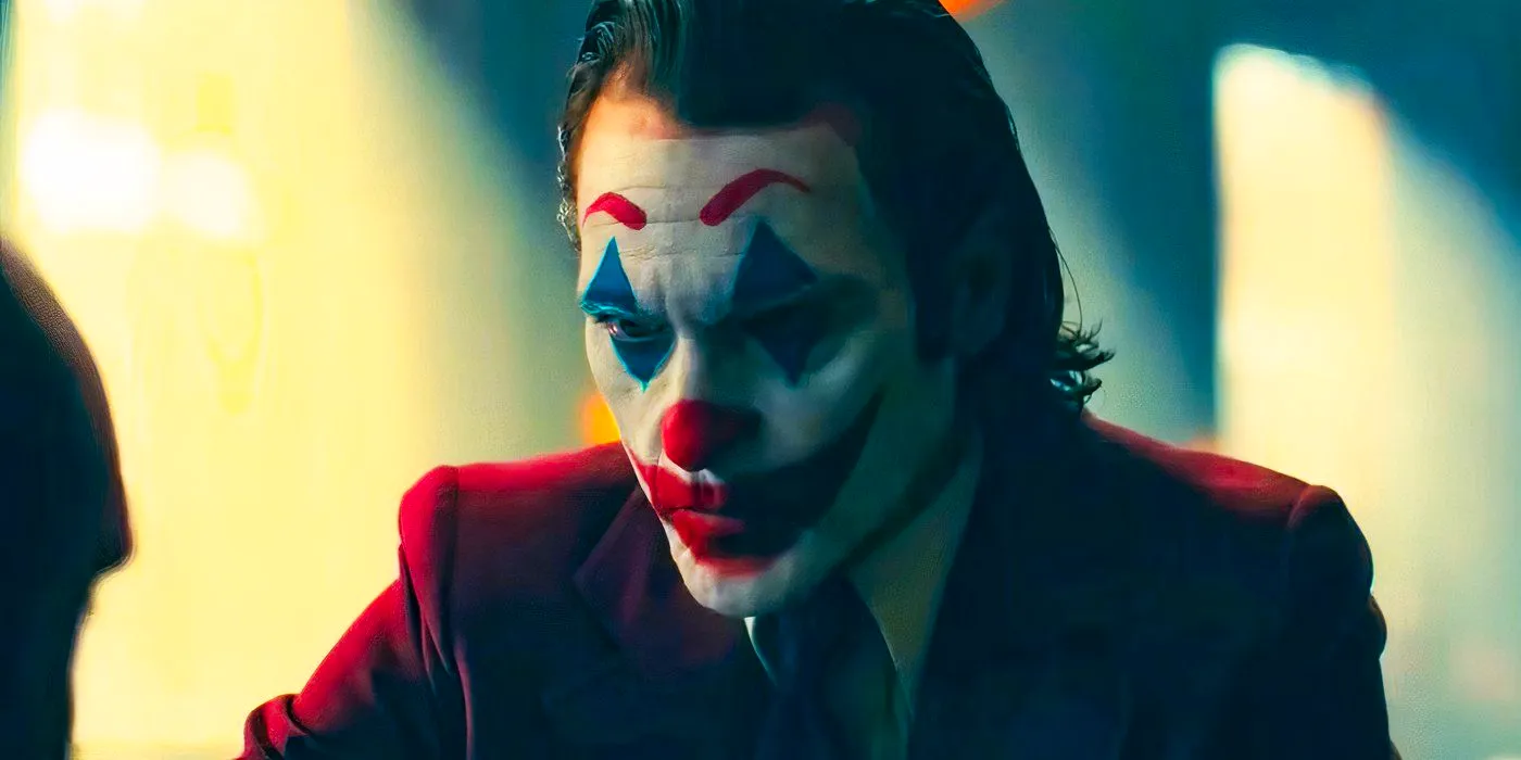 Joker interrogating a witness in Joker Folie a Deux Image