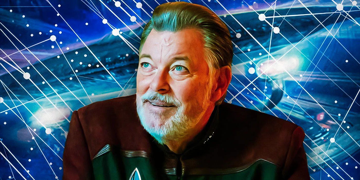 Jonathan Frakes idealistic as Captain Will Riker Image