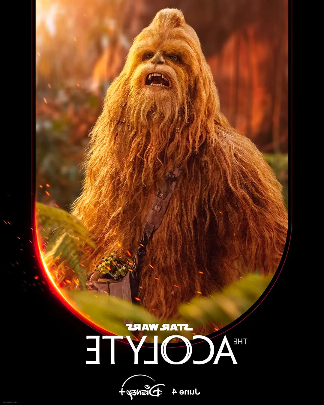 Joonas Suotamo as Kelnacca in Star Wars The Acolyte Poster Image