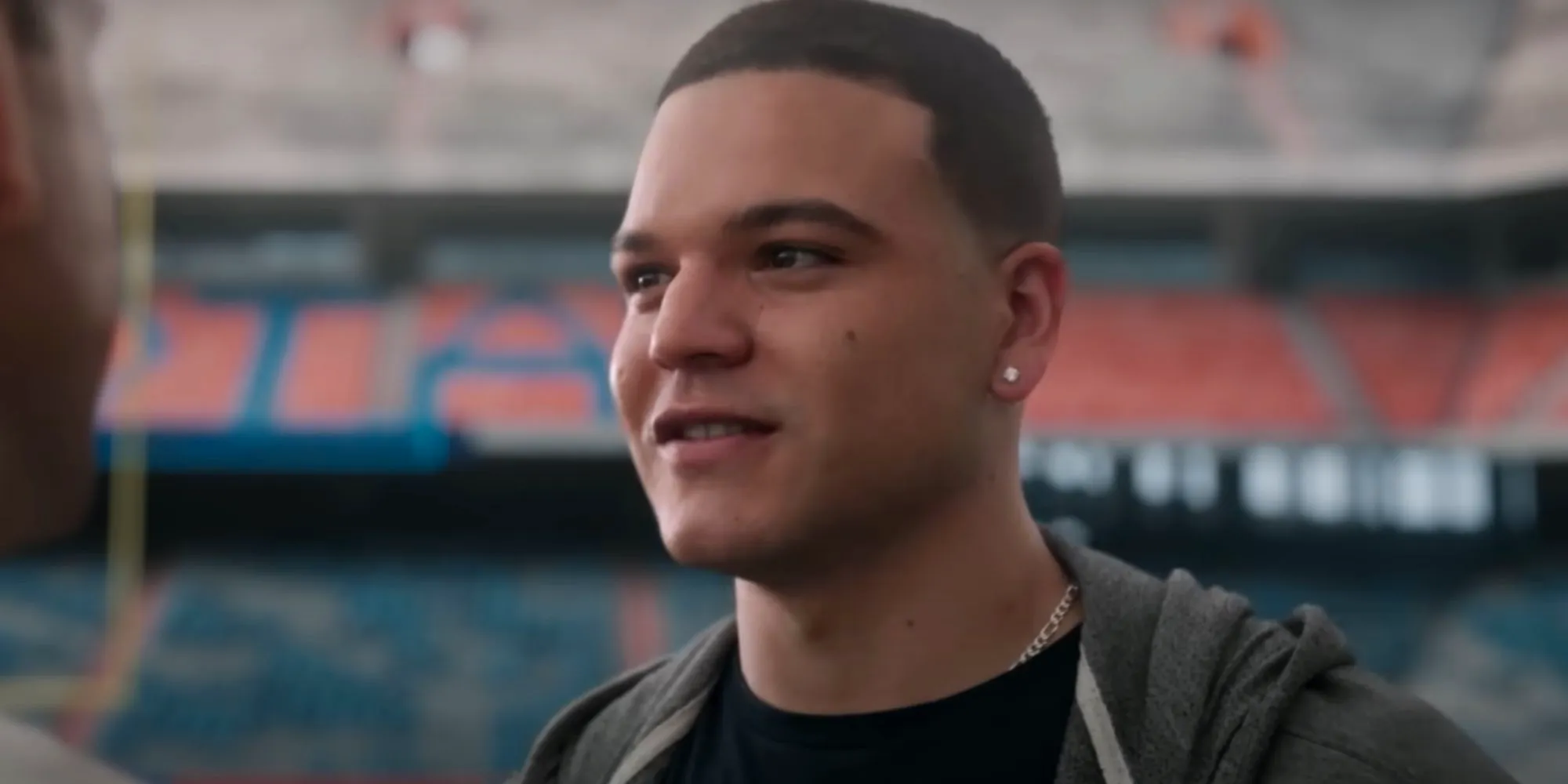 Josh Andrés Rivera as Aaron Hernandez in American Sports Story Image