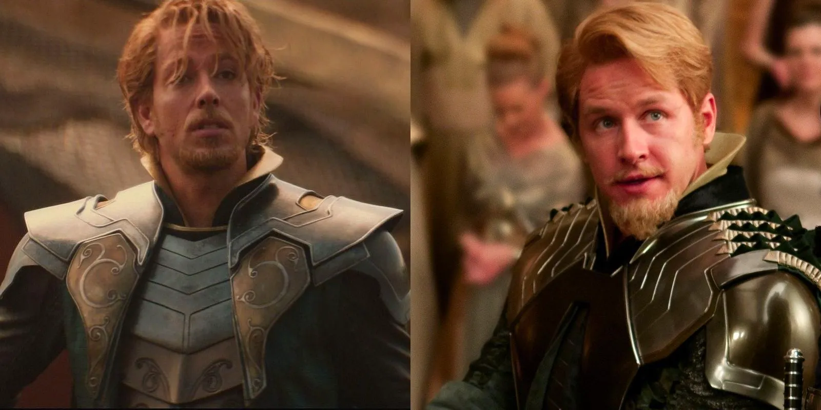 Josh Dallas and Zachary Levi as Fandral in Thor Image