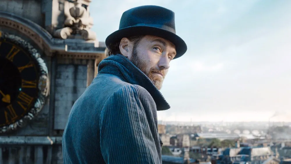 Jude Law Says ‘Harry Potter’ TV Show Likely Means ‘Fantastic Beasts’ Is Dead; J.K. Rowling Gave Him a Note That Dumbledore Sees Himself as a Monster Image