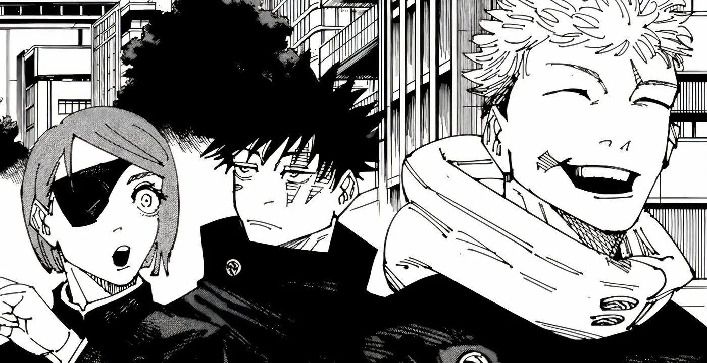 jujutsu kaisen chapter 271 yuji nobara and megumi Image