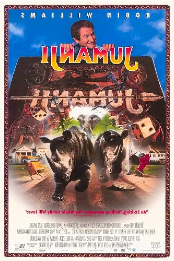 Jumanji Movie Poster 1995 Image