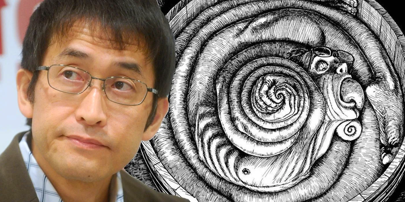 Junji Ito in Uzumaki Image