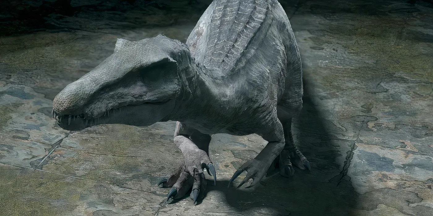 Jurassic World Chaos Theory Leucistic Baryonyx 1 Image