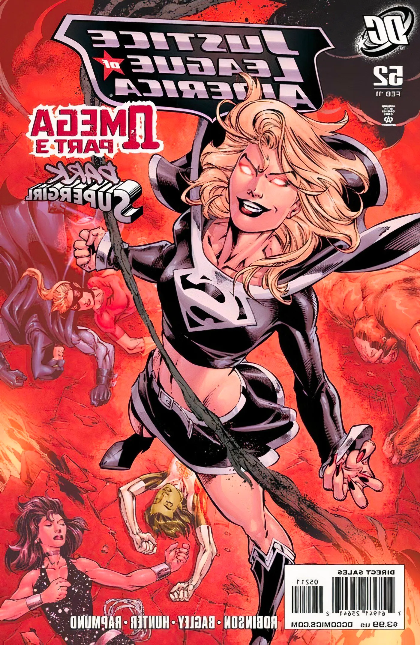 Justice LEague of America #52 featuring Dark Supergirl Image