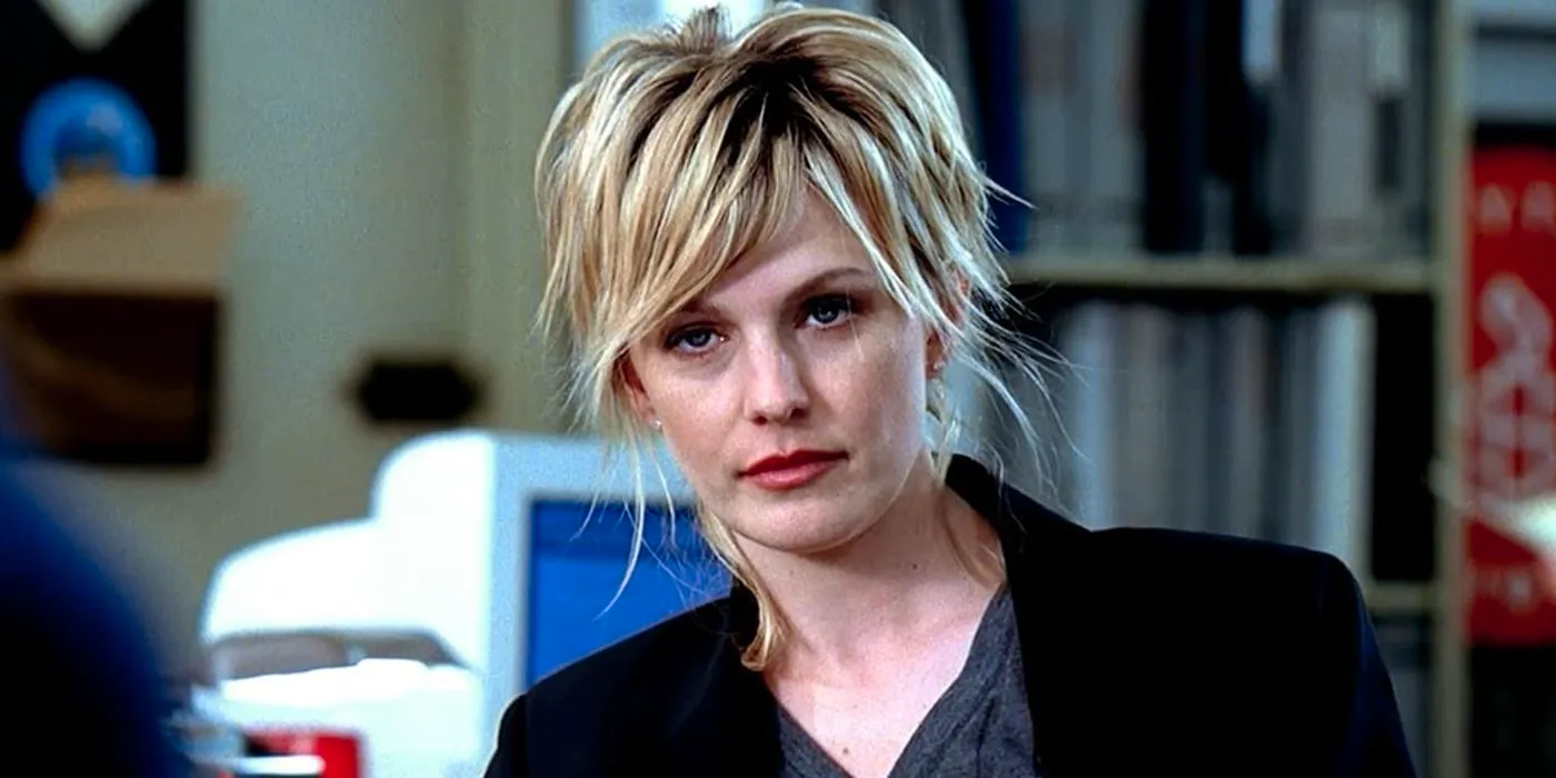 Kathryn Morris as Lilly looking indignant in Cold Case Image