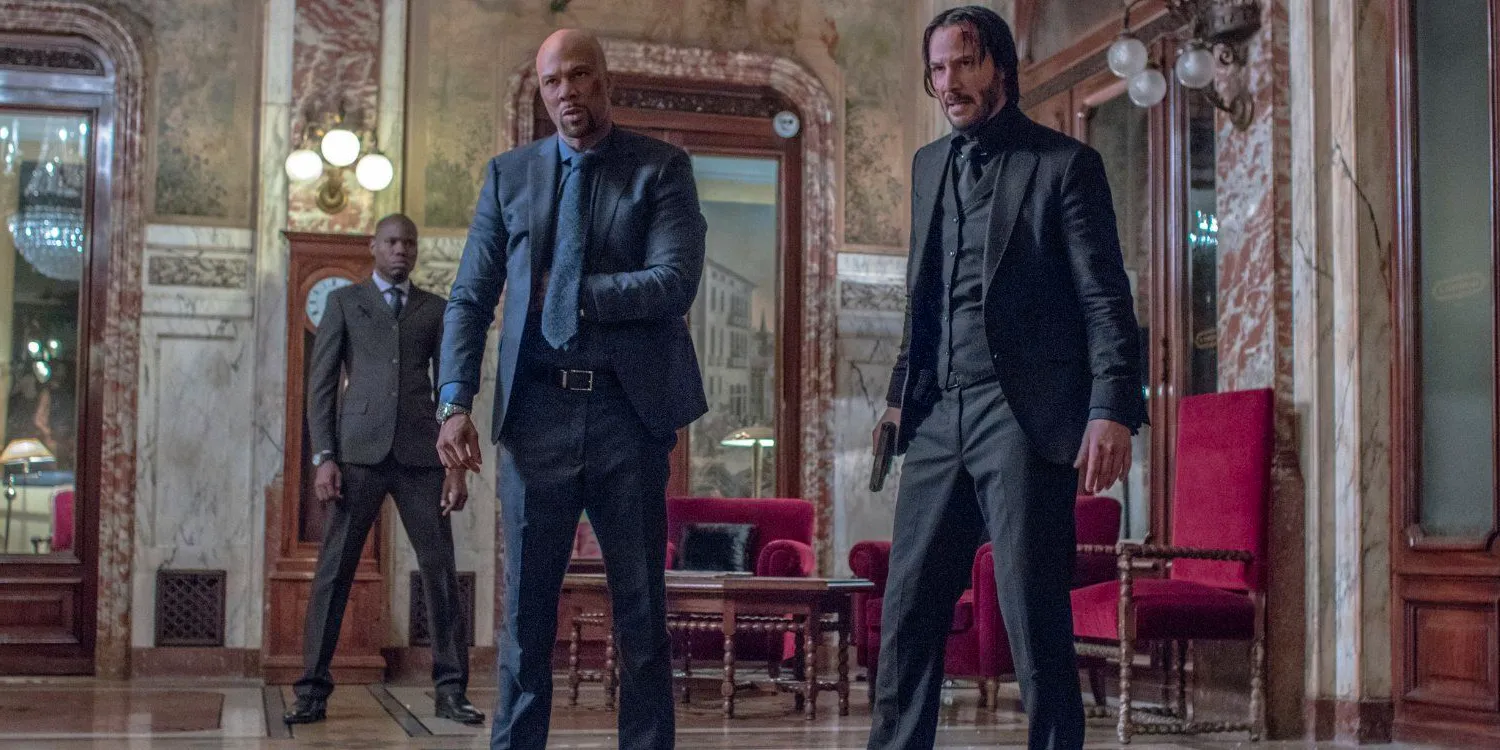 Keanu Reeves and Common in John Wick Chapter 2 Image