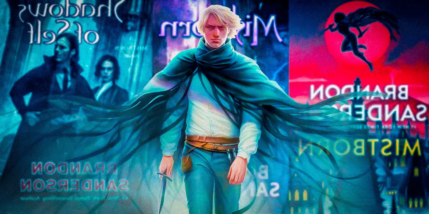 Kelsier and Mistborn book covers Image