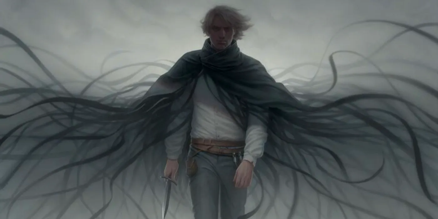 Kelsier art from Brandon Sanderson's Mistborn series Image