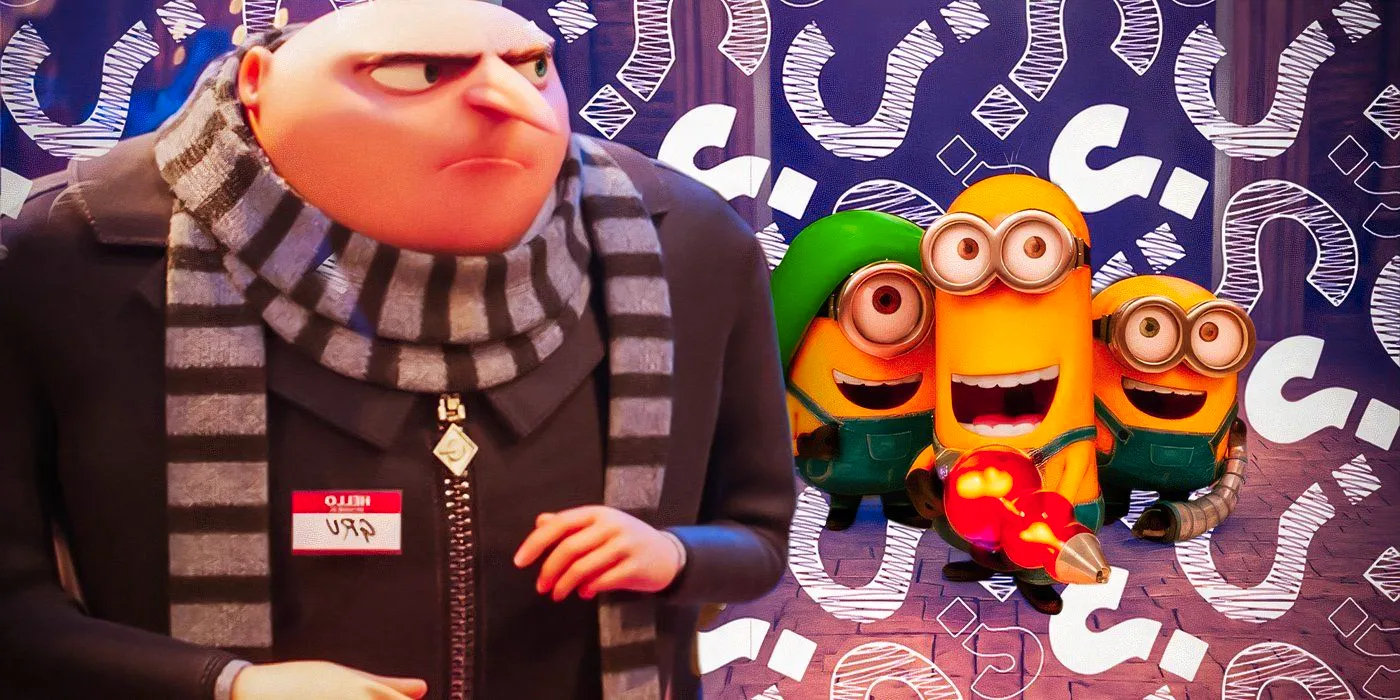 Kevin, Stuart, Bob, and Gru from Despicable Me Image