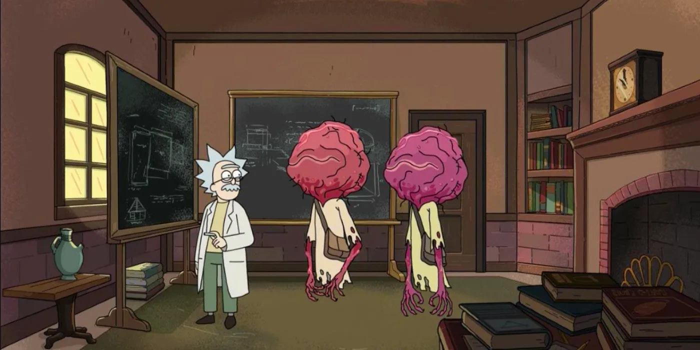 Key and Peele as Interdimension Time Cops Attacking Einstein Rick and Morty Season 2 Image