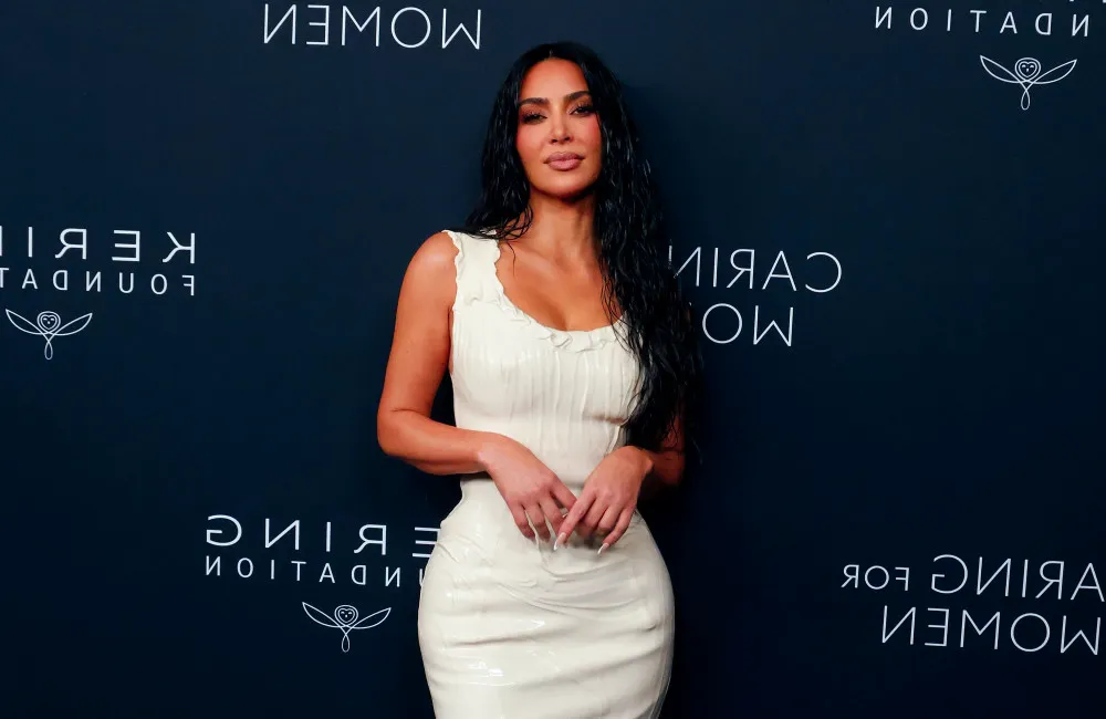 Kim Kardashian is 'very much focused on being a mom' Image