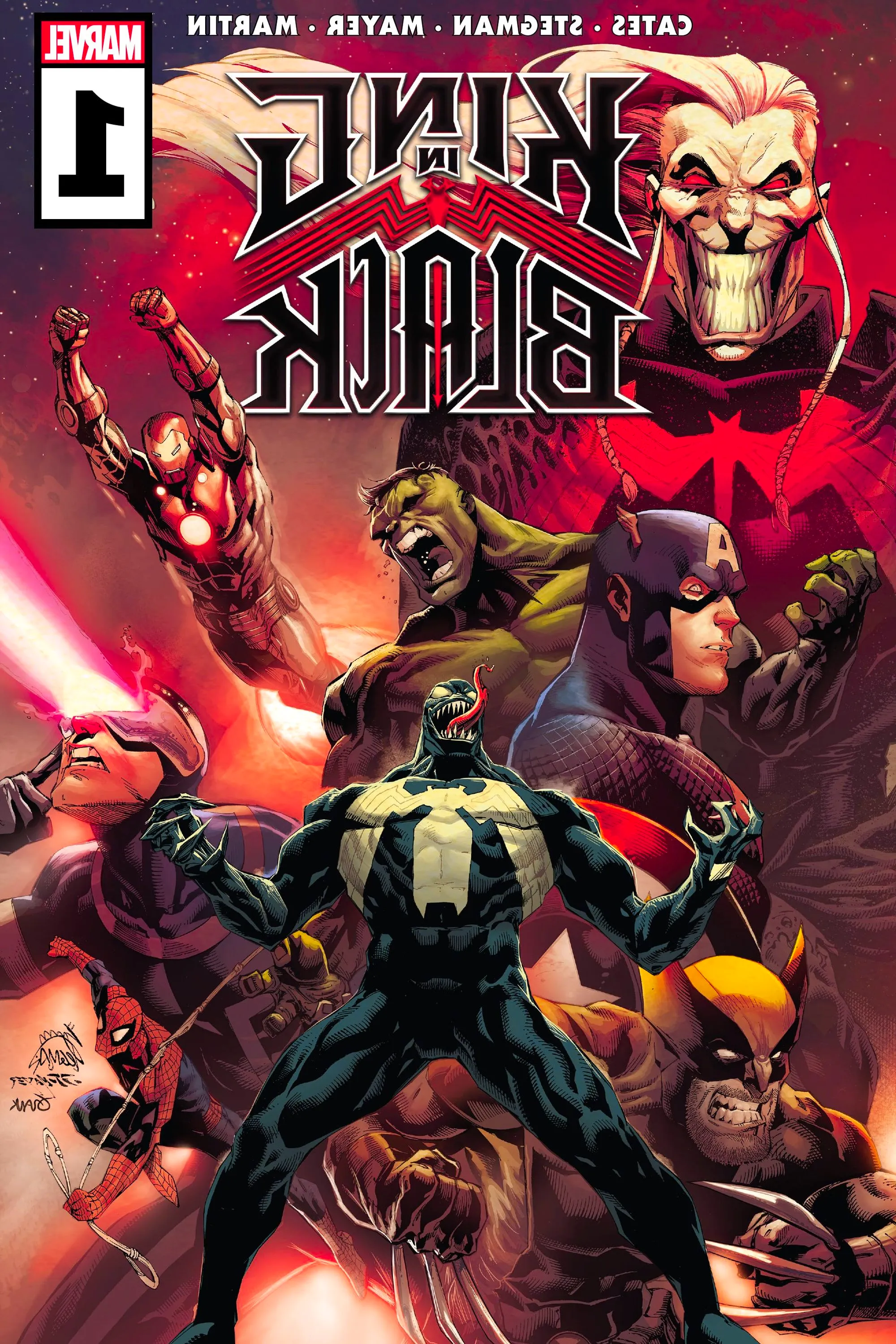 King in Black Comic Cover Image