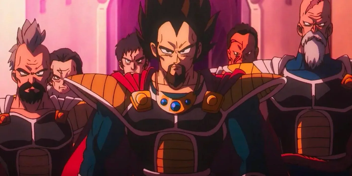 King Vegeta as he appears in Dragon Ball Super: Broly. Image