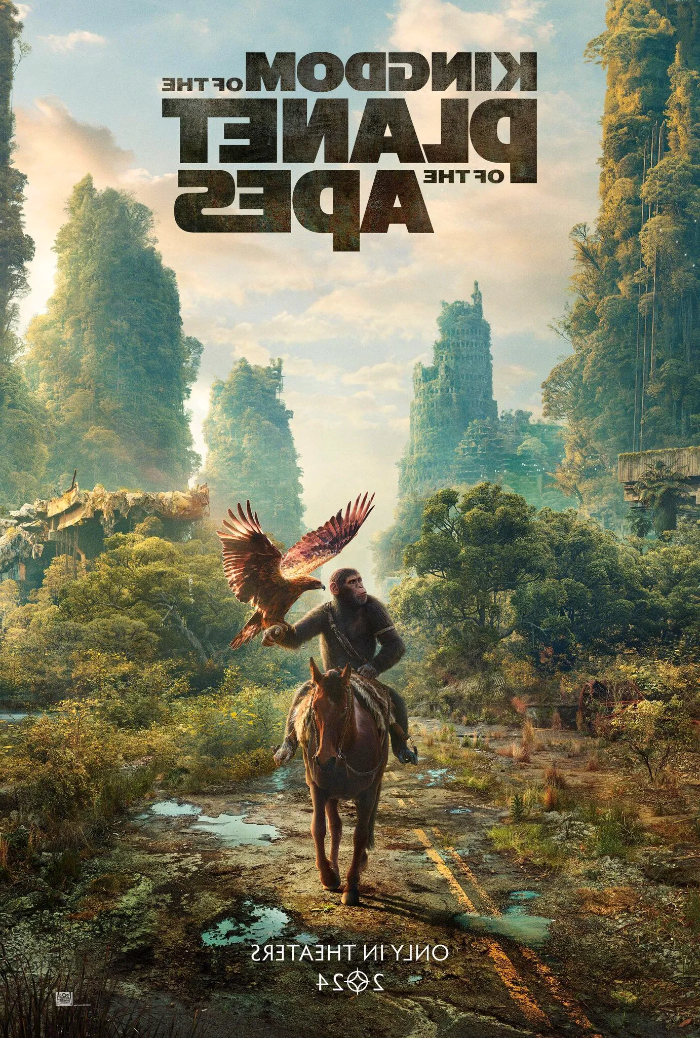 Kingdom of the Planet of the Apes Poster Image