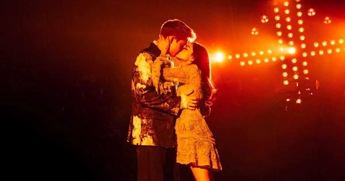 Kissing by the Book: Connor and Zegler in Romeo & Juliet Image