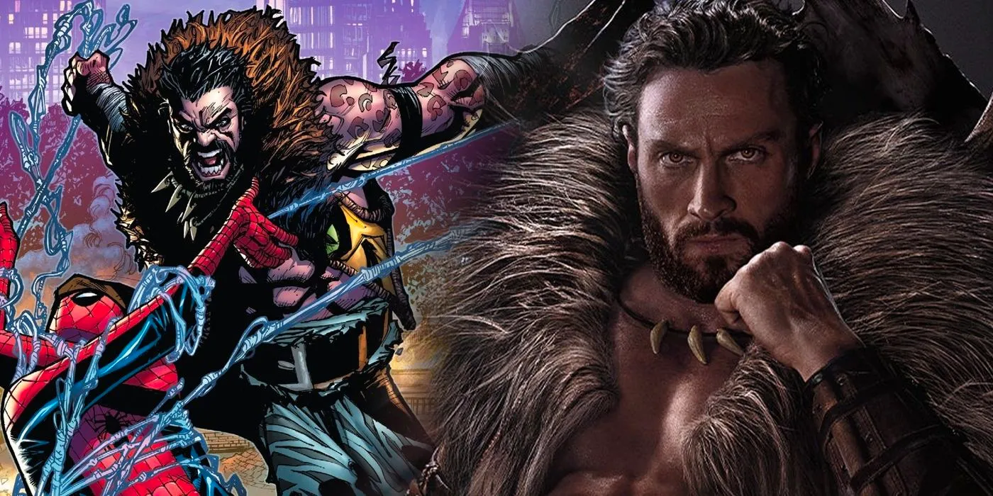 Kraven the Hunter's NEW Powers!  Lion's Blood Origin SHOCK in Sony Movie! Comic vs. Film Differences! image 2 Image