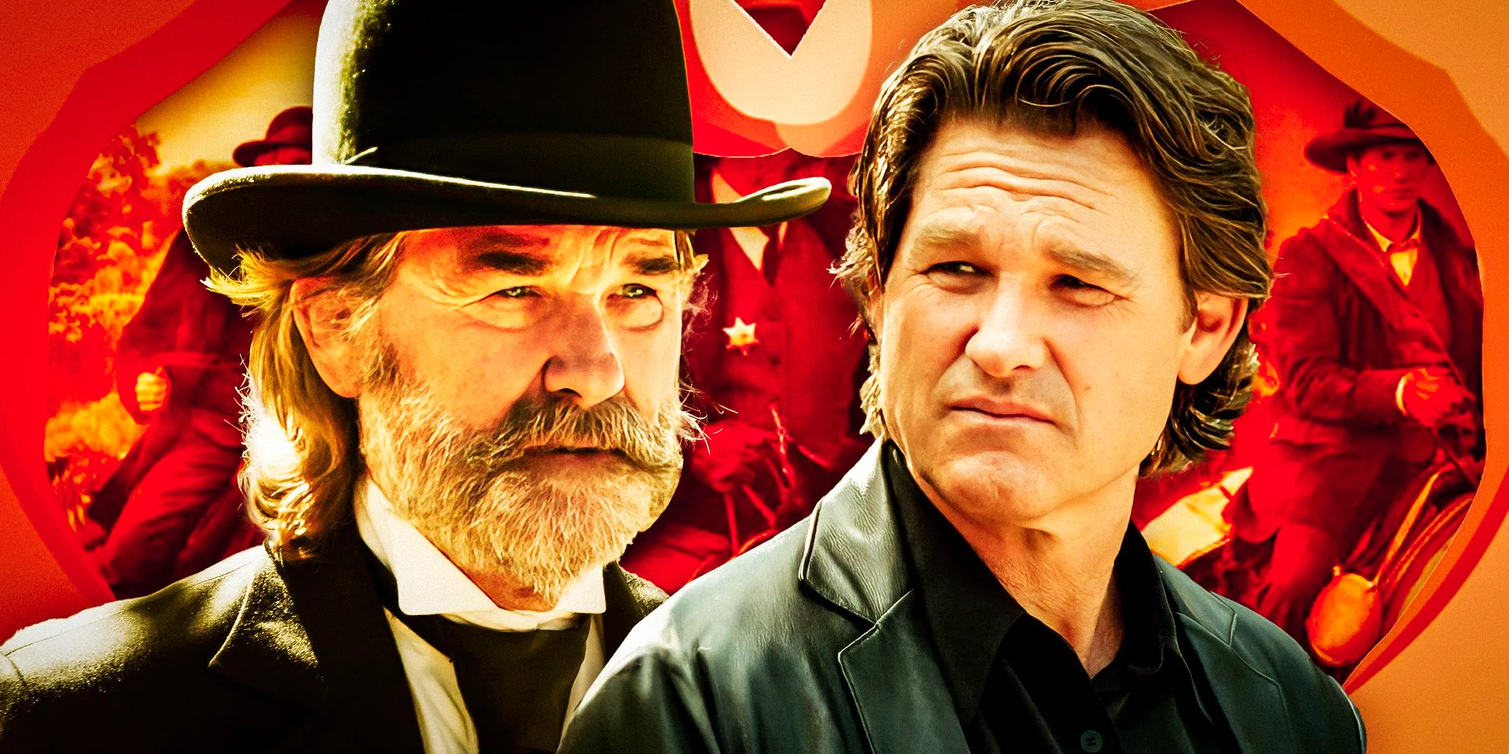 Kurt-Russell-as-Eldon-Perry-from-Dark-Blue-and-Kurt-Russell-as-Sheriff-Hunt-from-Bone-Tomahawk Image