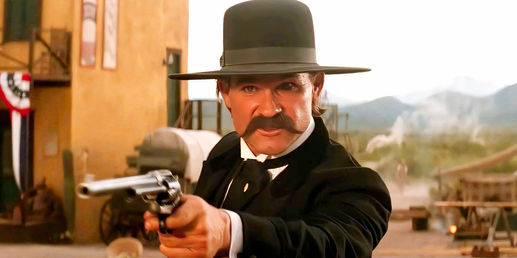 Kurt Russell as Wyatt Earp in Tombstone Image