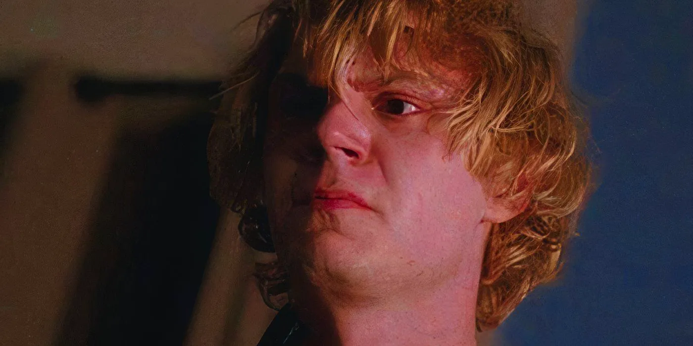 Kyle Spencer (played by Evan Peters) looking hesitant in American Horror Story: Coven  Image