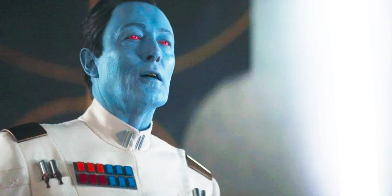 Lars Mikkelsen as Grand Admiral Thrawn in Ahsoka Image