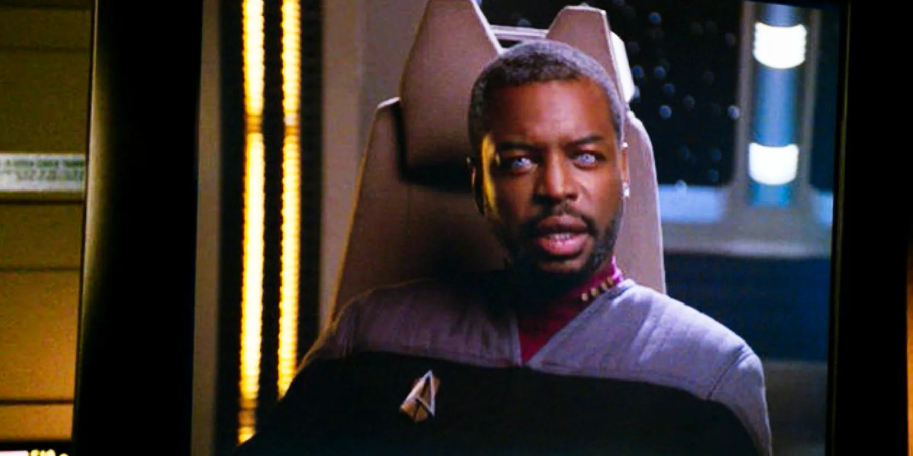 LeVar Burton as Geordi La Forge in Star Trek Voyager Image