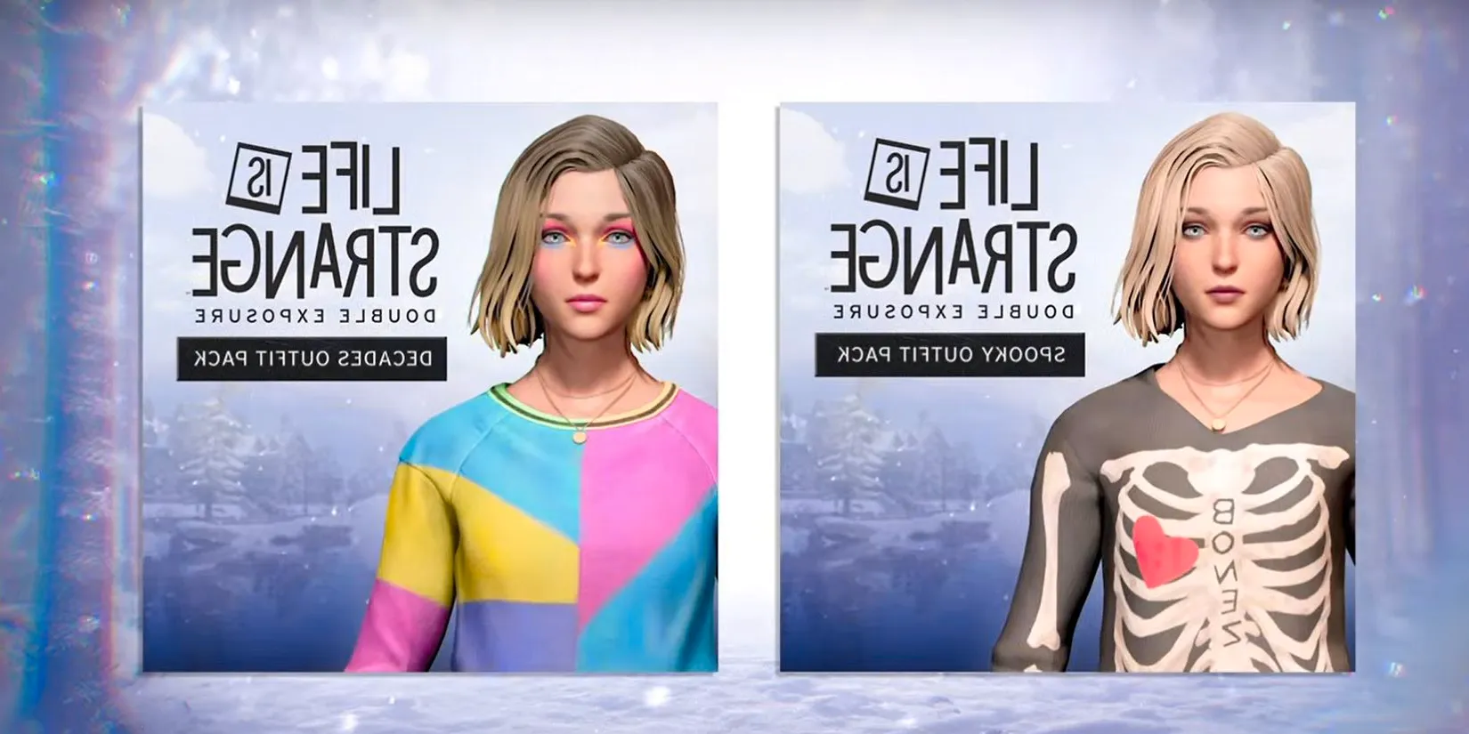 Life is Strange Double Exposure Spooky and Decades Outfit Packs Image