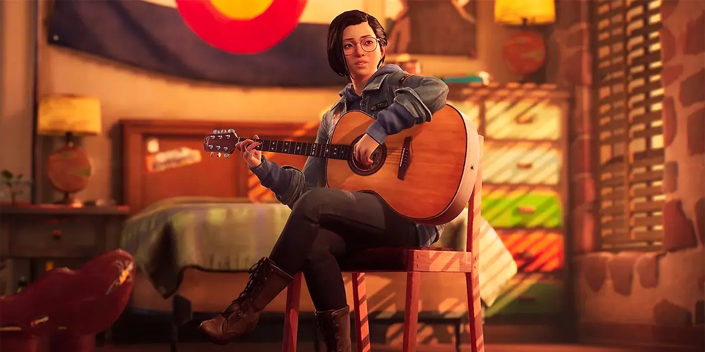 Life is Strange True Colors Alex plays guitar Image