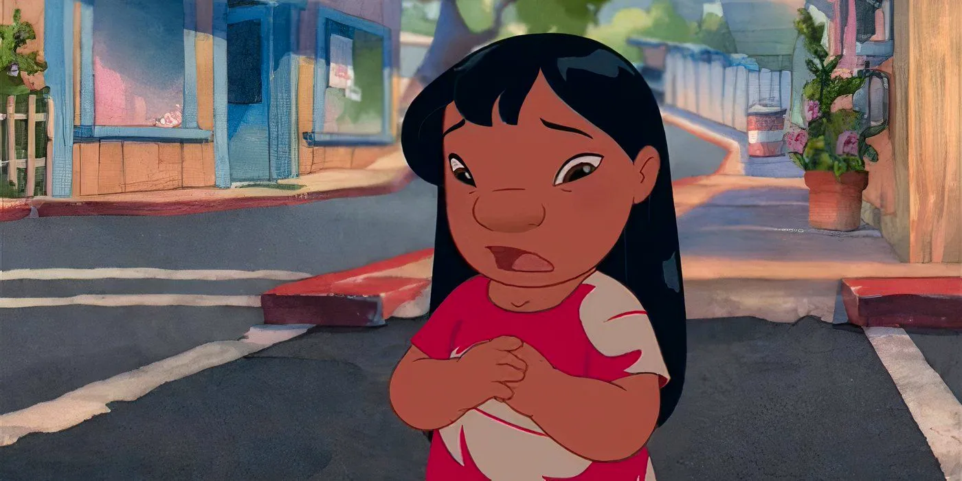 Lilo apologizes to her friends in Lilo & Stitch Image