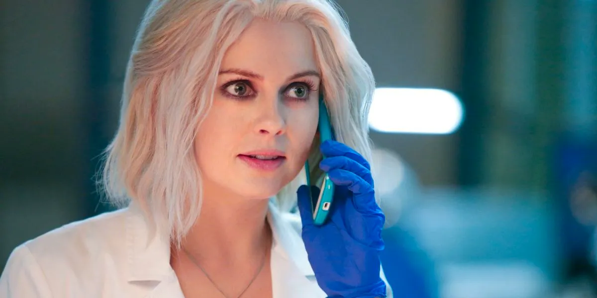 Liv talks on the phone in iZombie Image