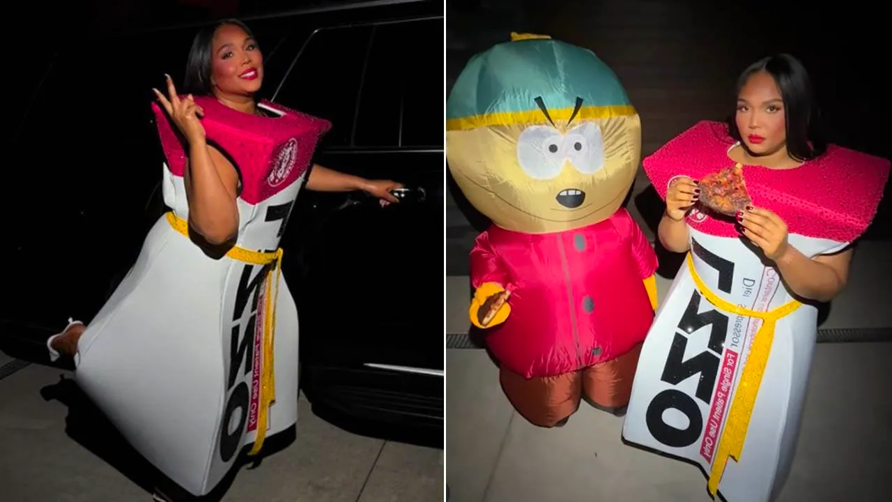 Lizzo wears Ozempic-themed Halloween costume inspired by 'South Park' parody after slamming allegations Image