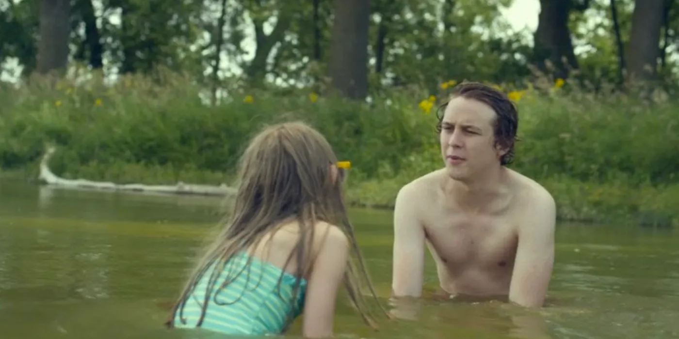  Logan Miller and Ursula Parker in Take Me to the River (2015) Image