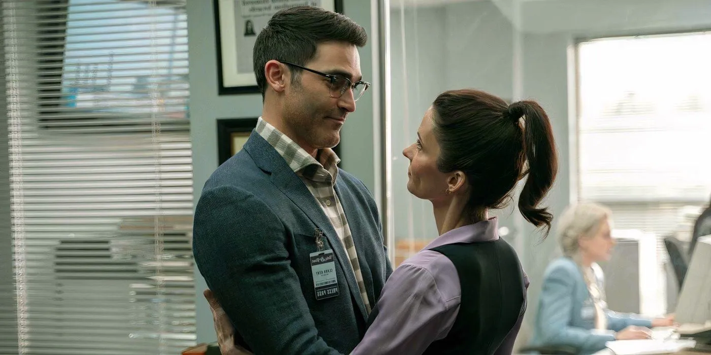 Lois and Clark embrace in Superman & Lois season 4 Image