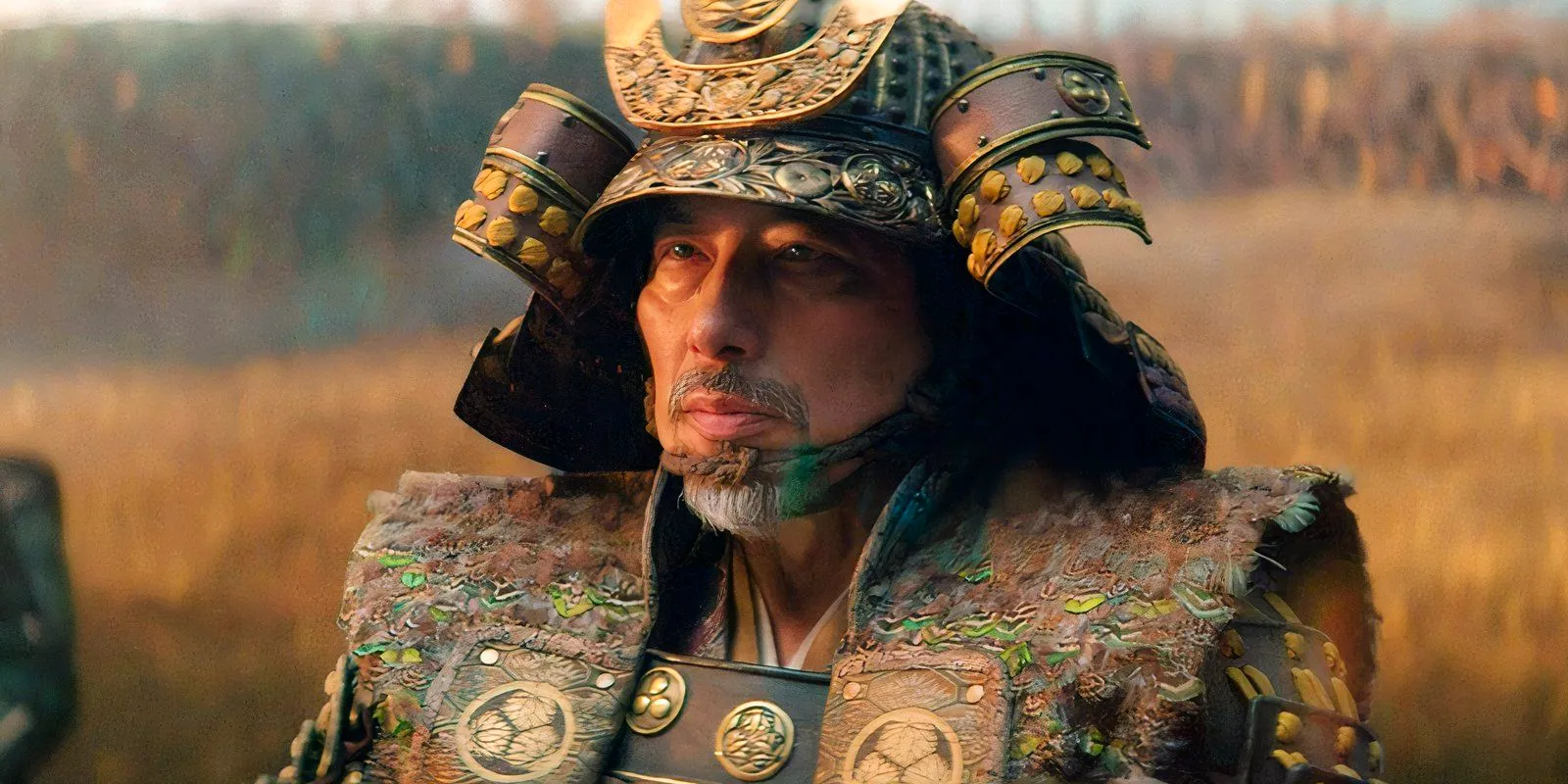 Lord Toranaga in his warrior suit in Shogun finale Image