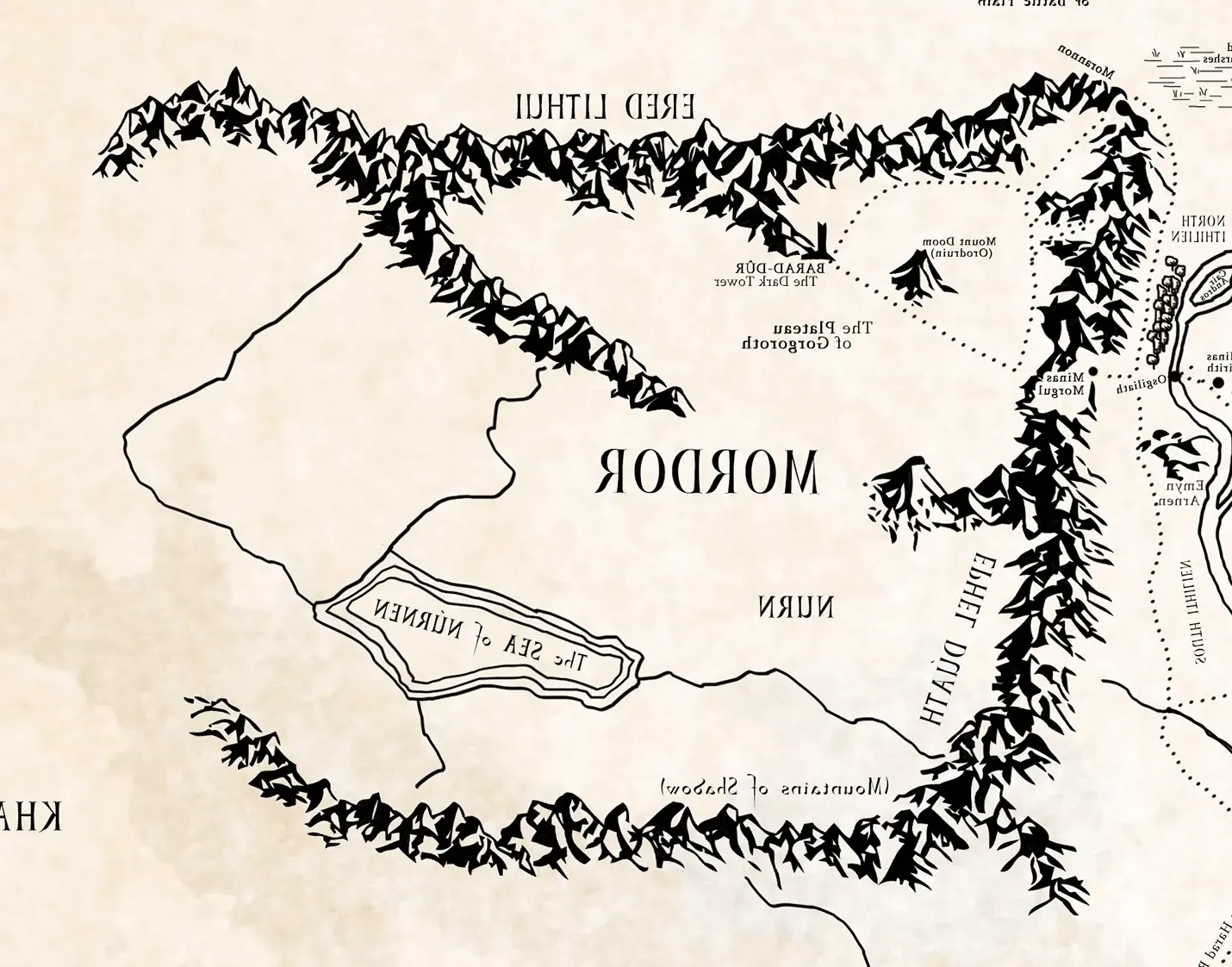 LOTR Journey Map: Trace Frodo's Path, Explore the Rings of Power, & More! image 1 Image