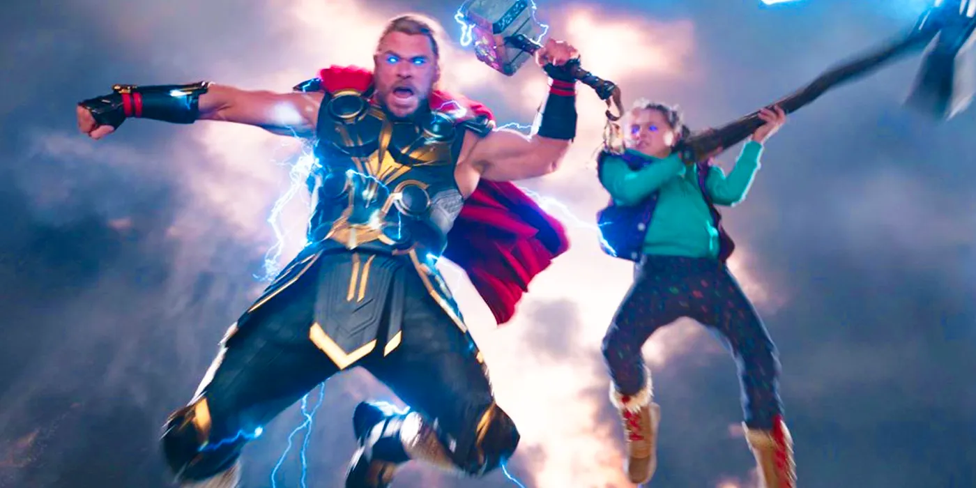 love and thor in thor 4 Image