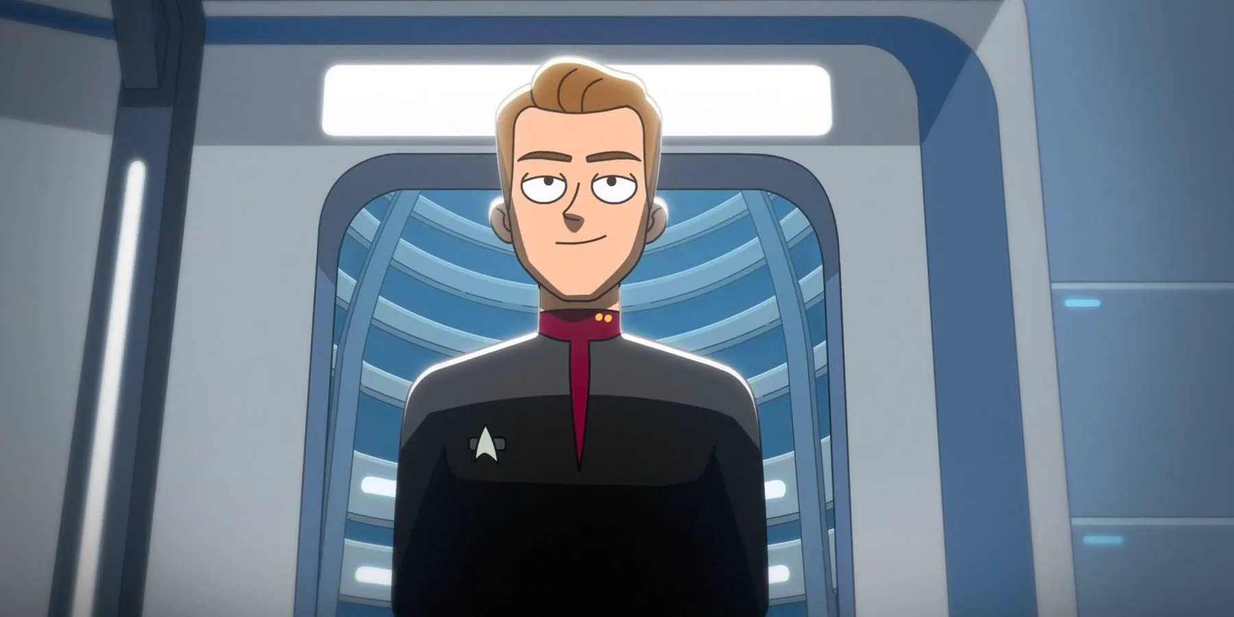 Lt Tom Paris (Robert Duncan McNeill) in Star Trek Lower Decks season 2 Image