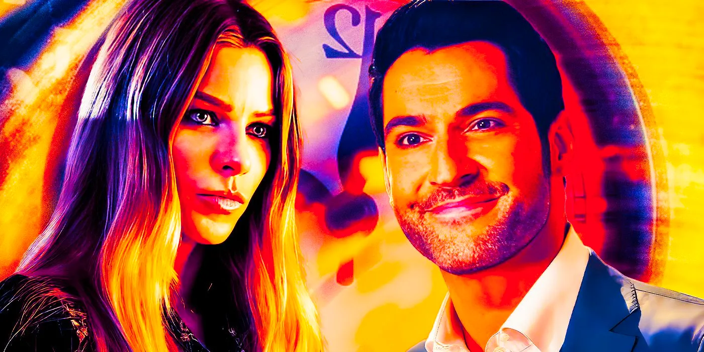 Lucifer and Chloe Decker From Fox/ Netflix's Lucifer Image