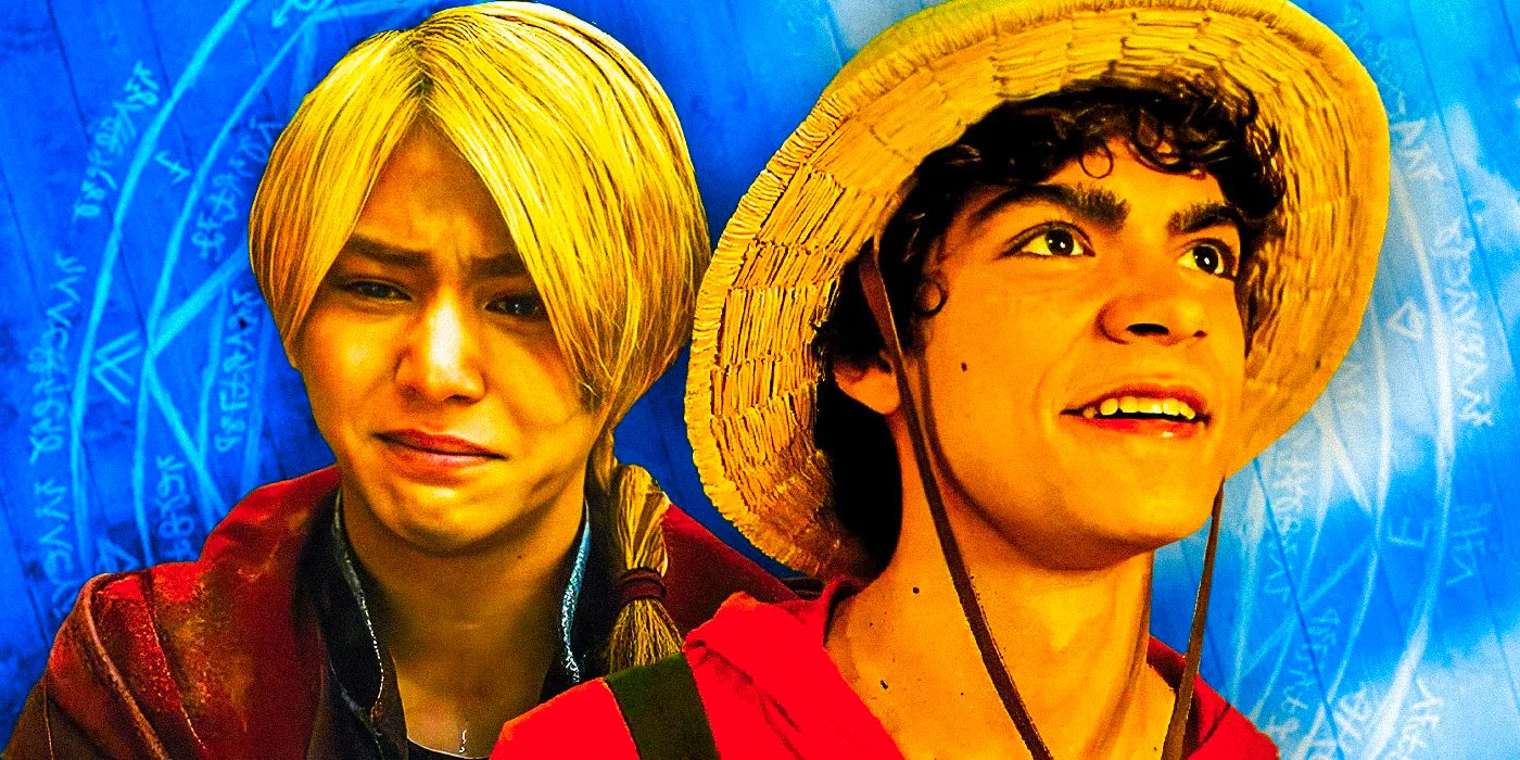 Luffy from Netflix's live-action One Piece and Edward Elric from the live-action Fullmetal Alchemist Image