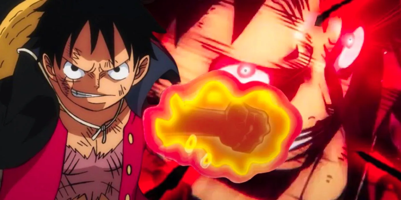 Luffy using Haki Image